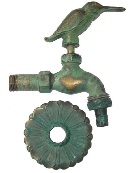 Robinet Oiseau + Rosace