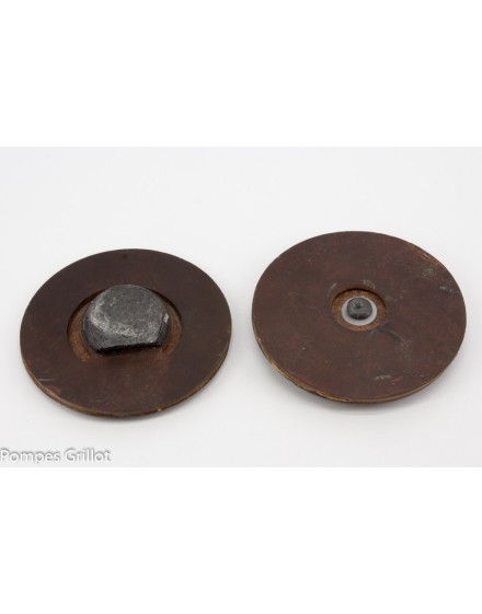 Soupape double cuir 140mm pour pompe de diametre interieur 100mm Soupape double cuir 140mm pour pompe de diametre interieur 100mm