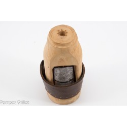 Lanterne Bois / Piston bois  85mm pour diametre intérieur de pompe de 100mm