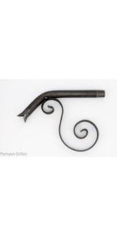 BEC FONTAINE FER BRUT CANARD+ VOLUTE