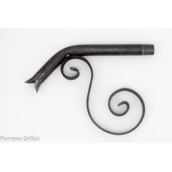 BEC FONTAINE FER BRUT CANARD+ VOLUTE