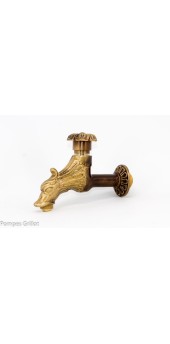 Robinet poussoir temporisé 1/2"’ + Rosace