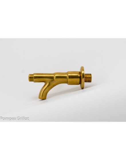 Robinet poussoir 1/2 ’’ et rosace