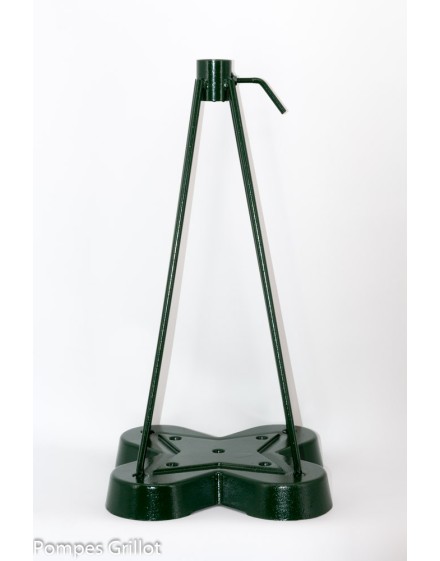Pieds de parasol fonte vert