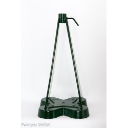 Pompes Grillot pied de parasol retro vert