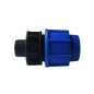 Kit d'aspiration 25 mètres recoupable PE 32 bande bleue 16 bars